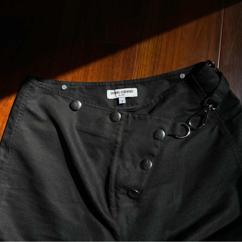opening ceremony black wide legged pants